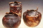 larger image of three pots